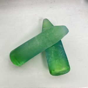 1kg Synthetic Corundum Blue Green Sapphire Rough Stone