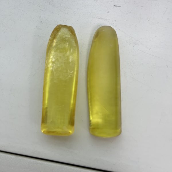 1kg Synthetic Corundum Yellow Sapphire Uncut Rough Stone - 图片 2