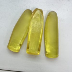 1kg Synthetic Corundum Yellow Sapphire Uncut Rough Stone