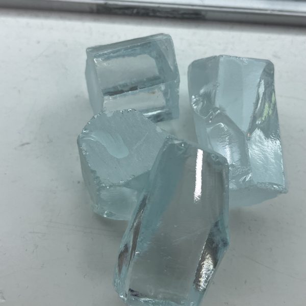 1KG Ice Blue Cubic Zirconia Rough Stone - 图片 3