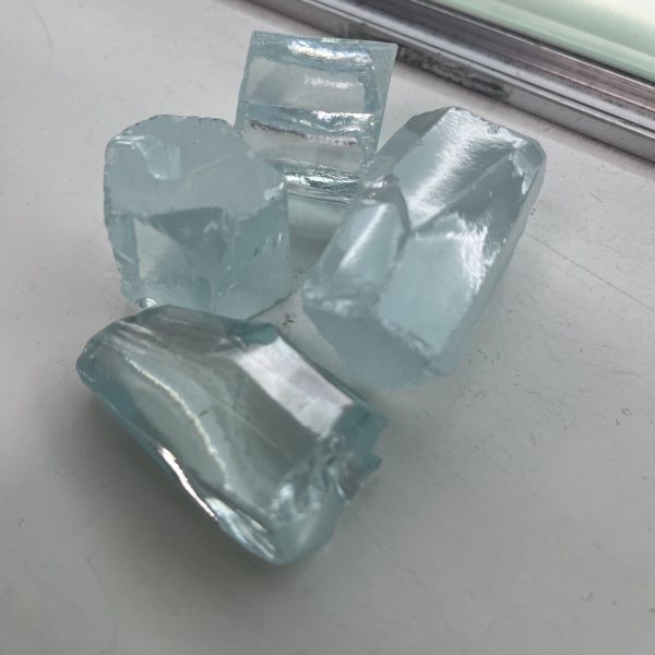 1KG Ice Blue Cubic Zirconia Rough Stone