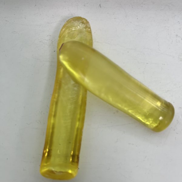1kg Synthetic Corundum Yellow Sapphire Uncut Rough Stone - 图片 3