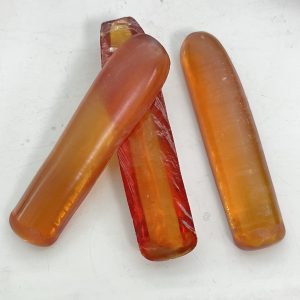 1kg Synthetic Corundum Orange Sapphire Rough Stone