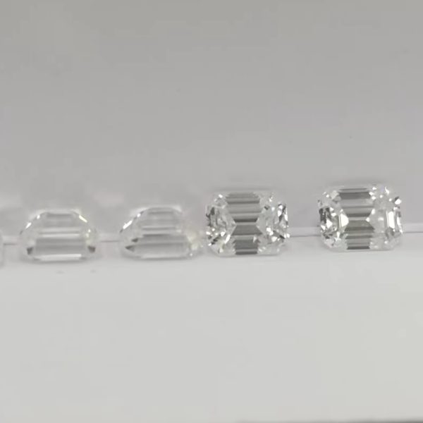 7*9mm Lab Created Moissanite Stone for Ring - 图片 5