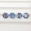 6MM 1.1ct Lab Grown Hexagon Cut Alexandrite Stone - 图片 4