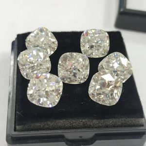 6*6mm Lab Created 1Carats Moissanite Stone for Ring