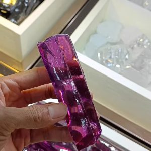 1kg Rose Pink Cubic Zirconia for Gems Making