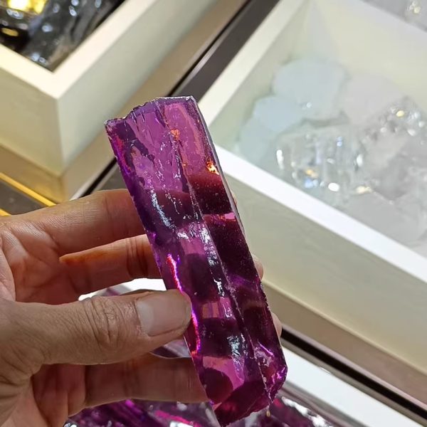1kg Rose Pink Cubic Zirconia for Gems Making