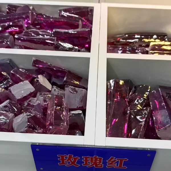 1kg Rose Pink Cubic Zirconia for Gems Making - 图片 3