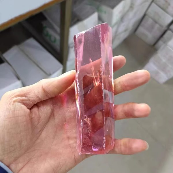1kg Rose Pink Cubic Zirconia for Gems Making - 图片 2