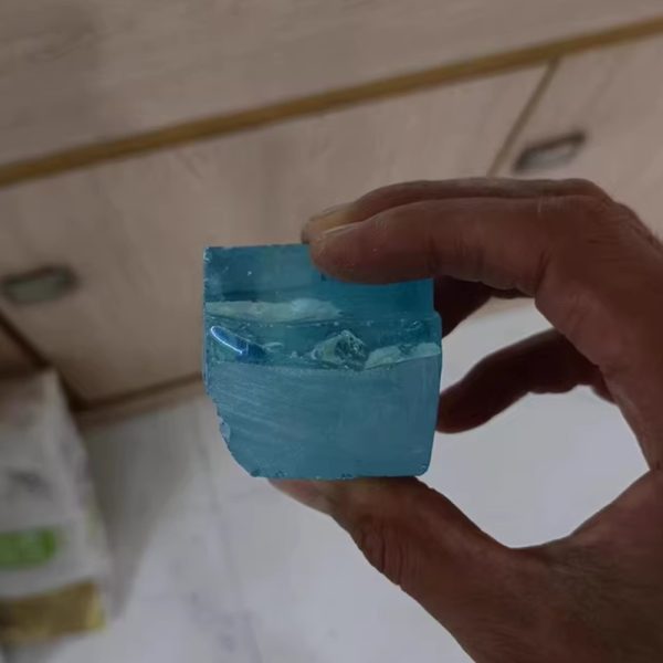 0.5kg Paraiba Blue Cubic Zirconia for Gems Making - 图片 3