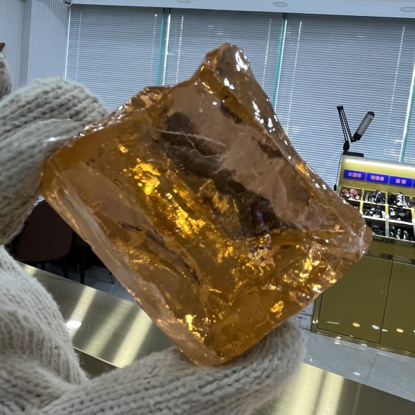 1kg Rose Rose Yellow Cubic Zirconia for Gems Making - 图片 4