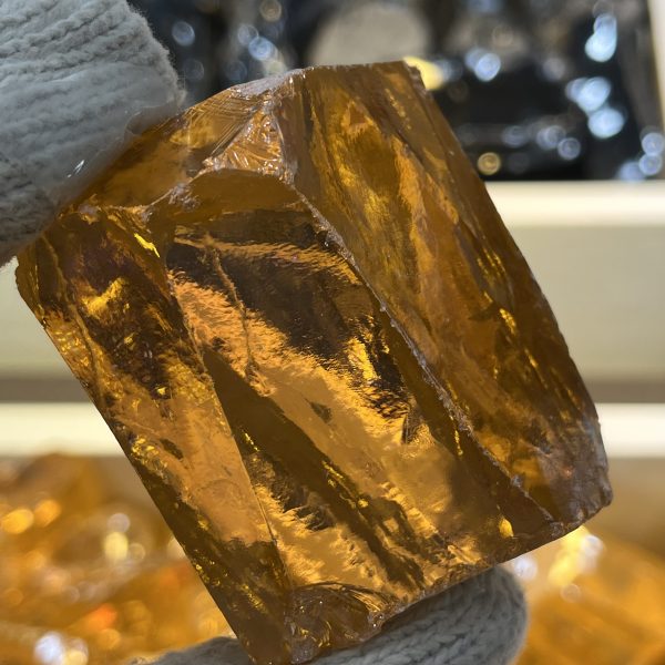 1kg Rose Rose Yellow Cubic Zirconia for Gems Making - 图片 6