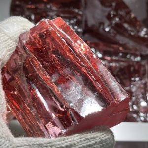 1kg CZ Gems Rough Champagne Color Change Cubic Zirconia for Gems Making