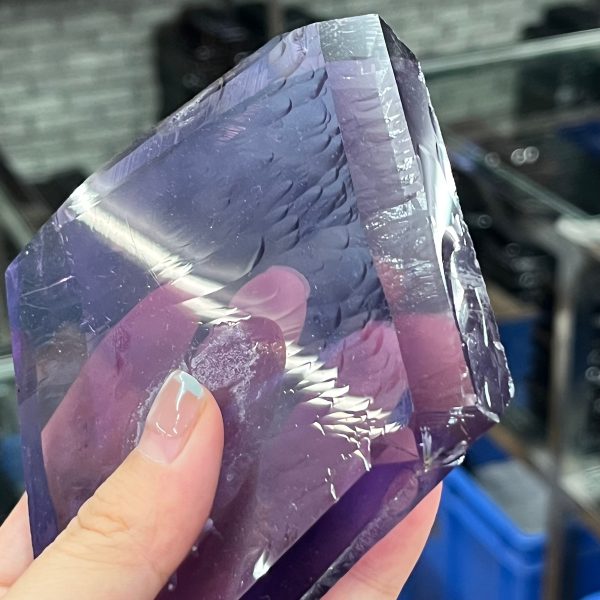 Lab Grown Amethyst Rough Hydrothermal Crystal Stone Rough Factory Direct - 图片 2