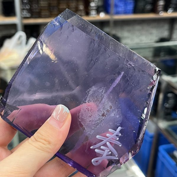 Lab Grown Amethyst Rough Hydrothermal Crystal Stone Rough Factory Direct - 图片 8