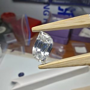 7.5X12mm Leaf Cut Loose Gem D Moissanite Stone Gemstone DIY Handmade Jewelry Making