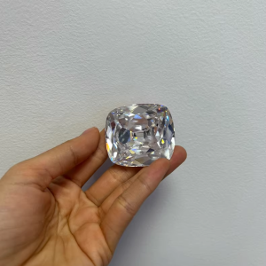 40X45mm Synthetic Rectangular Pillow Shaped Zircon Gemstone Shining Gemstone