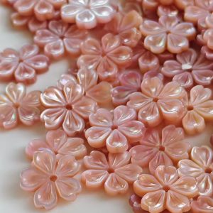 10pcs/lot Natural Shell Flower Punch Factory Wholesale Price 10mm for Charms Earring Jewalry DIY