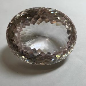 60x70mm Oval Cut Cubic Zirconia Stone
