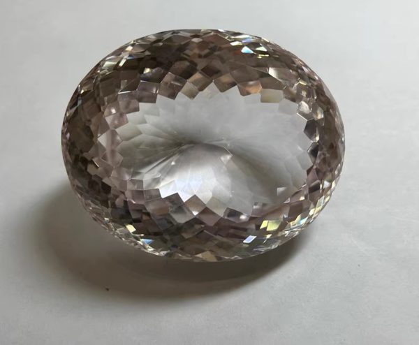 60x70mm Oval Cut Cubic Zirconia Stone