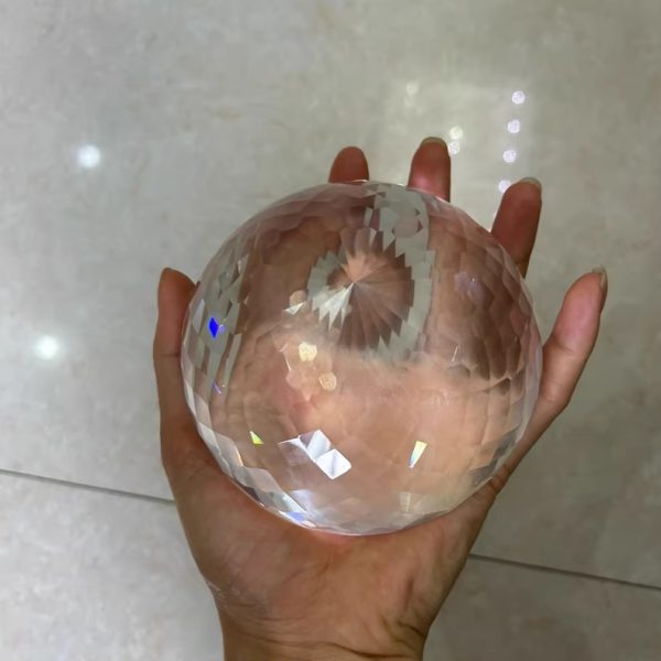 100mm Synthetic Corundum White Sapphire Stone - 图片 2