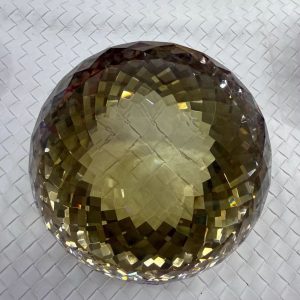 Jumbo Size 120mm1pc AAAAA Quality Round Cut Green Sapphires Stone Synthetic Gems