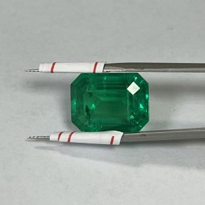 Lab Grown 12x16mm Emeralds Cut Colombia Emerald Stone Applicable To Jewelry And Accessories