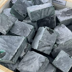 200g/bag Emerald Colour #0/2 Synthetic Uncut Nanosital Raw Material Synthetic Nano Gemstone Rough Stone