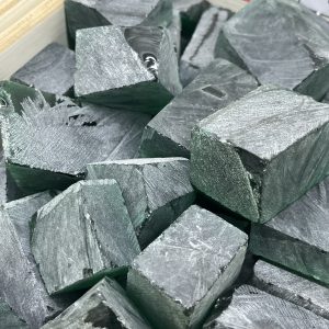 High Quality Nano Gems Emerald Light #0/3 Paraiba Tourmaline Green Nanosital Rough Stone For Jewellery Making